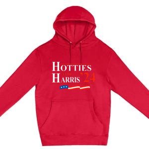 Hotties For Harris Kamala Harris For President 2024 Premium Pullover Hoodie