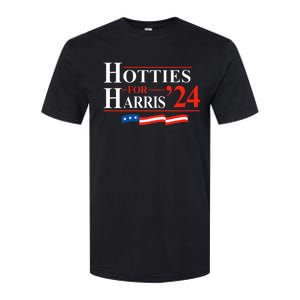 Hotties For Harris Kamala Harris For President 2024 Softstyle CVC T-Shirt