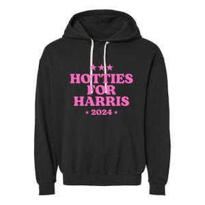 Hotties For Harris 2024 Kamala Garment-Dyed Fleece Hoodie