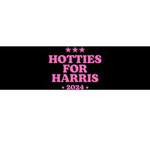 Hotties For Harris 2024 Kamala Bumper Sticker