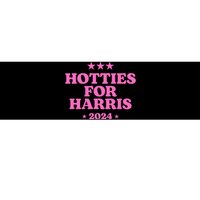 Hotties For Harris 2024 Kamala Bumper Sticker