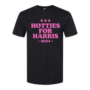 Hotties For Harris 2024 Kamala Softstyle CVC T-Shirt