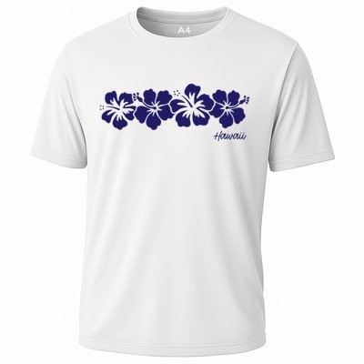 Hibiscus Flower Hawaii Aloha Hawaiian Retro Beach Performance Shirt
