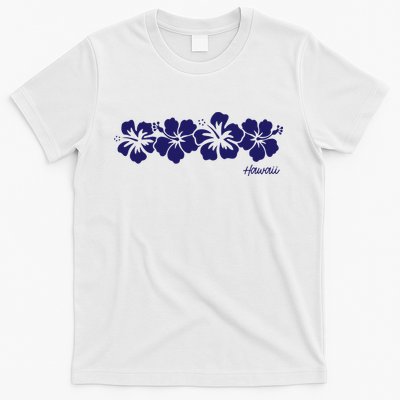 Hibiscus Flower Hawaii Aloha Hawaiian Retro Beach T-Shirt