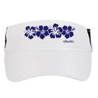 Hibiscus Flower Hawaii Aloha Hawaiian Retro Beach Adult Drive Performance Visor
