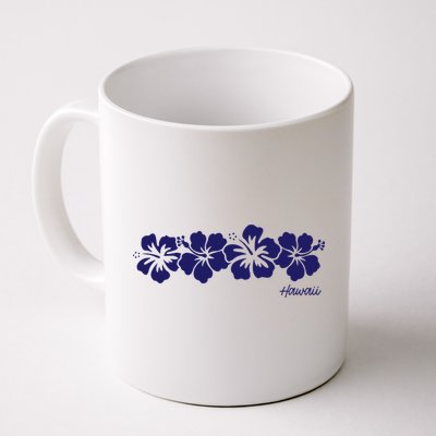 Hibiscus Flower Hawaii Aloha Hawaiian Retro Beach Mug