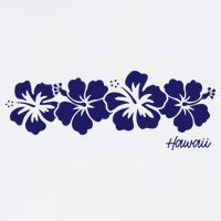 Hibiscus Flower Hawaii Aloha Hawaiian Retro Beach Premium T-Shirt