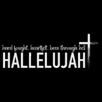 Hard Fought Heartfelt Been Through Hell Hallelujah Christian Bucket Hat