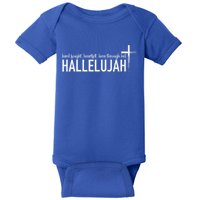 Hard Fought Heartfelt Been Through Hell Hallelujah Christian Baby Bodysuit