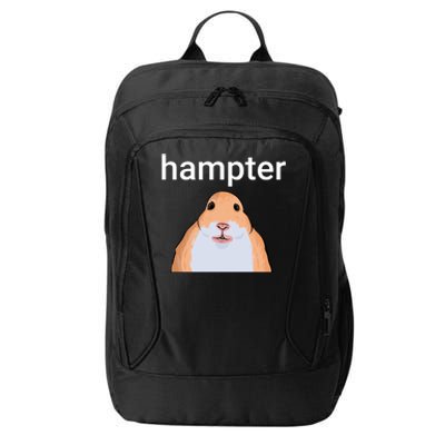 Hampter Funny Hamster Dank Meme Cute Gift City Backpack