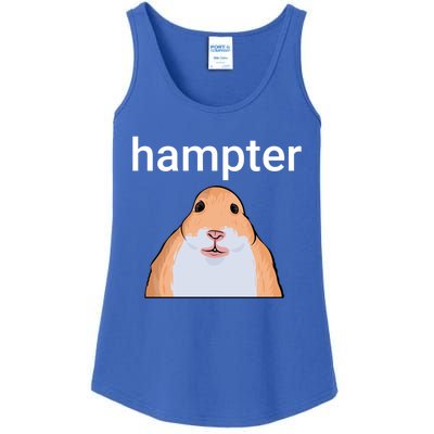 Hampter Funny Hamster Dank Meme Cute Gift Ladies Essential Tank