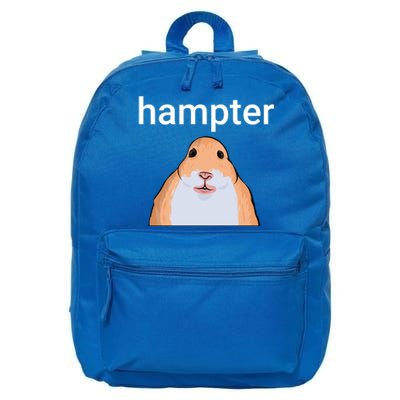 Hampter Funny Hamster Dank Meme Cute Gift 16 in Basic Backpack