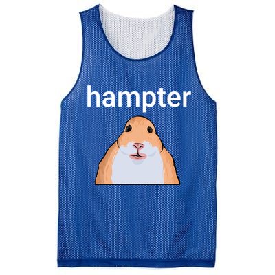 Hampter Funny Hamster Dank Meme Cute Gift Mesh Reversible Basketball Jersey Tank