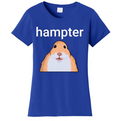 Hampter Funny Hamster Dank Meme Cute Gift Women's T-Shirt