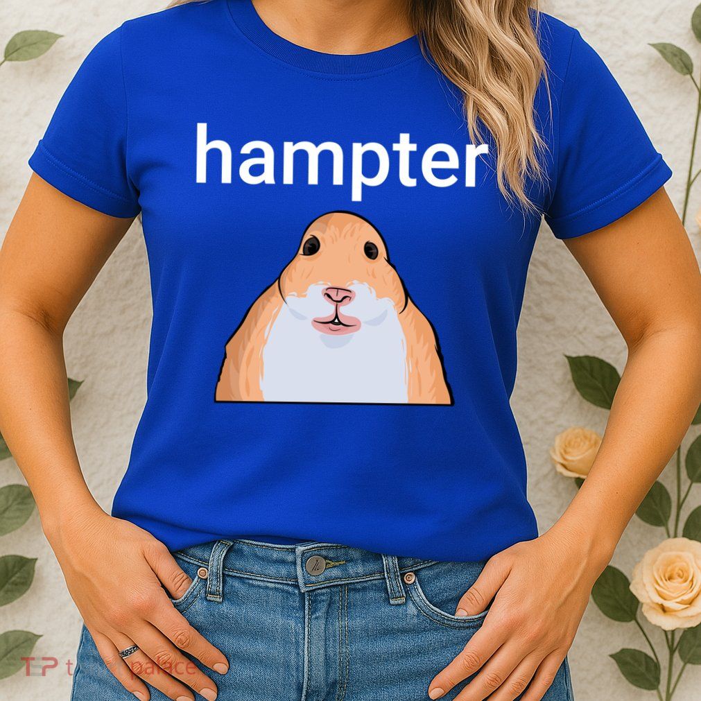 Hampter Funny Hamster Dank Meme Cute Gift Womens T-Shirt