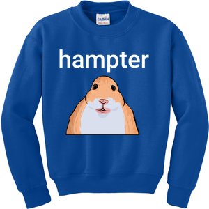 Hampter Funny Hamster Dank Meme Cute Gift Kids Sweatshirt