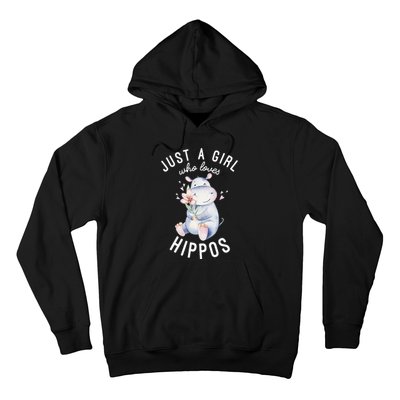 Hippo For Hippo Lover Cute Hippo Hoodie