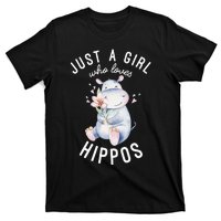 Hippo For Hippo Lover Cute Hippo T-Shirt