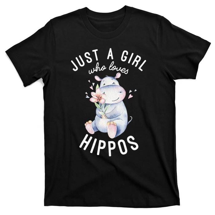 Hippo For Hippo Lover Cute Hippo T-Shirt