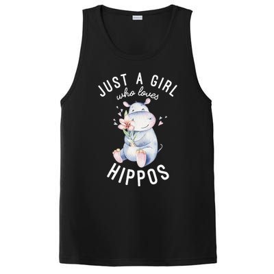 Hippo For Hippo Lover Cute Hippo PosiCharge Competitor Tank