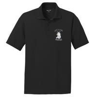 Hippo For Hippo Lover Cute Hippo PosiCharge RacerMesh Polo