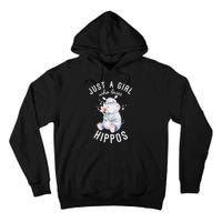 Hippo For Hippo Lover Cute Hippo Tall Hoodie