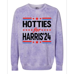 Hotties For Harris Hotties For Kamala Harris 2024 Colorblast Crewneck Sweatshirt