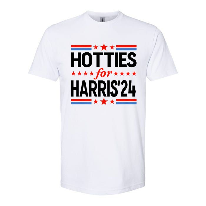 Hotties For Harris Hotties For Kamala Harris 2024 Softstyle CVC T-Shirt