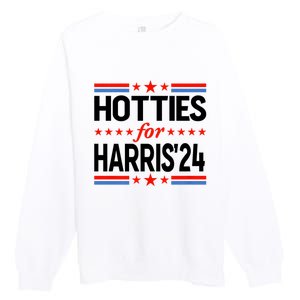 Hotties For Harris Hotties For Kamala Harris 2024 Premium Crewneck Sweatshirt