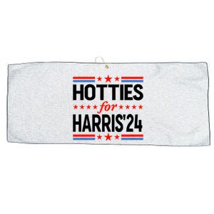 Hotties For Harris Hotties For Kamala Harris 2024 Large Microfiber Waffle Golf Towel