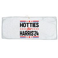 Hotties For Harris Hotties For Kamala Harris 2024 Large Microfiber Waffle Golf Towel