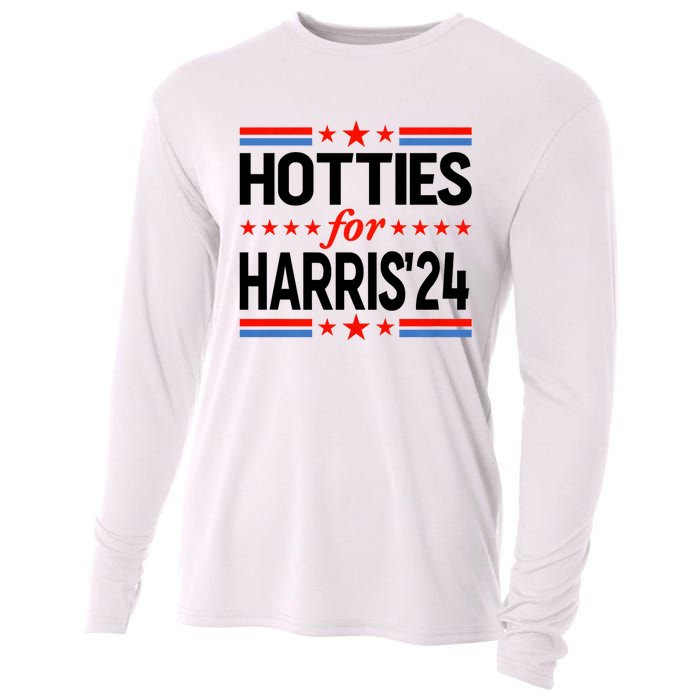 Hotties For Harris Hotties For Kamala Harris 2024 Cooling Performance Long Sleeve Crew