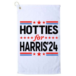 Hotties For Harris Hotties For Kamala Harris 2024 Platinum Collection Golf Towel