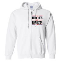 Hotties For Harris Hotties For Kamala Harris 2024 Full Zip Hoodie