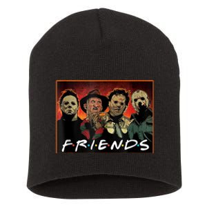 Halloween Friends, Halloween Horror Movies Characters Short Acrylic Beanie