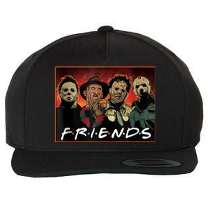 Halloween Friends, Halloween Horror Movies Characters Wool Snapback Cap