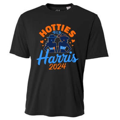 Hotties For Harris 2024 Election Political Statet Cooling Performance Crew T-Shirt