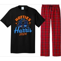 Hotties For Harris 2024 Election Political Statet Pajama Set