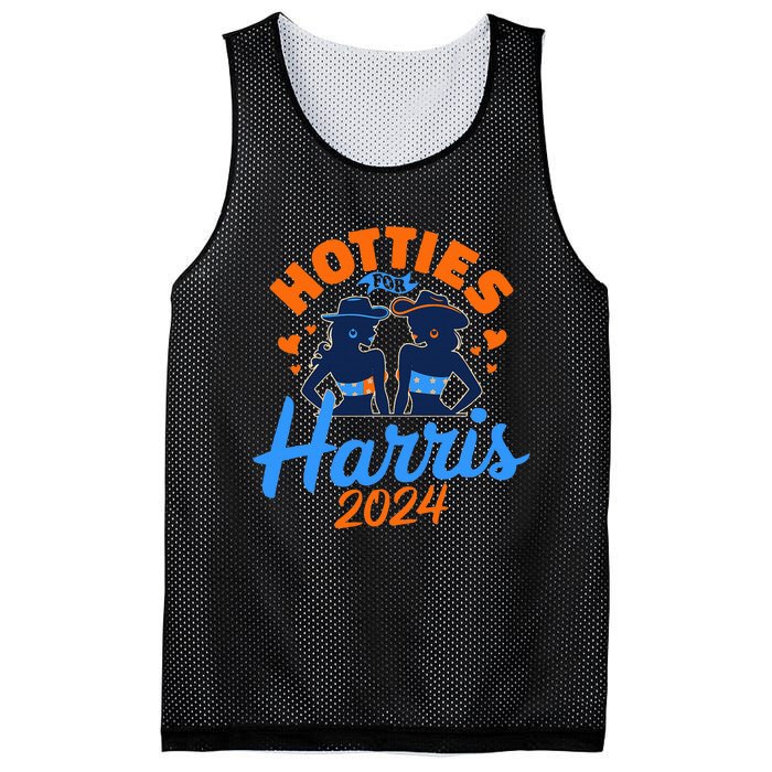 Hotties For Harris 2024 Election Political Statet Mesh Reversible Basketball Jersey Tank