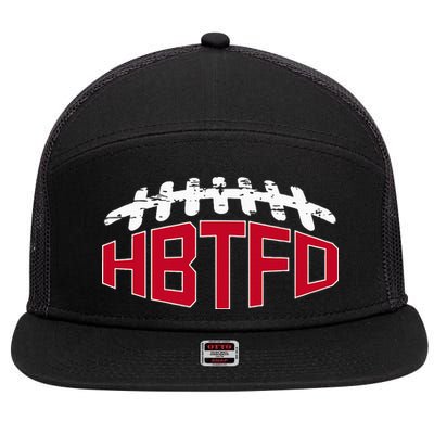 Hbtfd! Football 7 Panel Mesh Trucker Snapback Hat