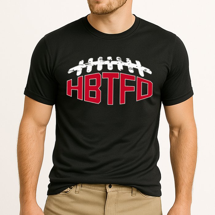 Hbtfd! Football Cooling Performance Crew T-Shirt