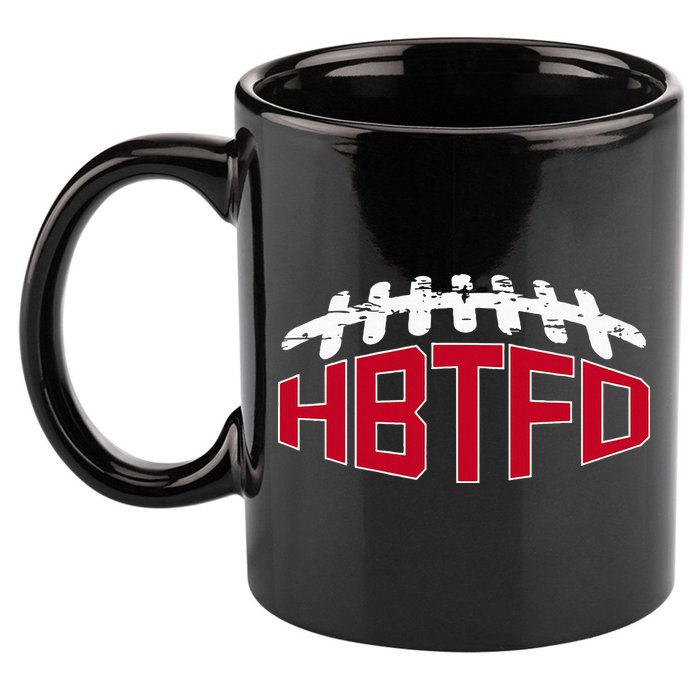 Hbtfd! Football 11oz C Handle Ceramic Mug