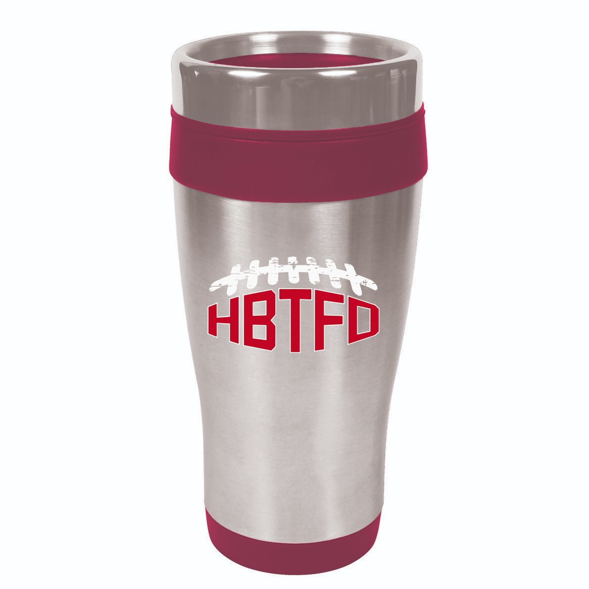 Hbtfd! Football 16oz Travel Tumbler