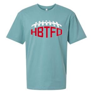 Hbtfd! Football Sueded Cloud Jersey T-Shirt