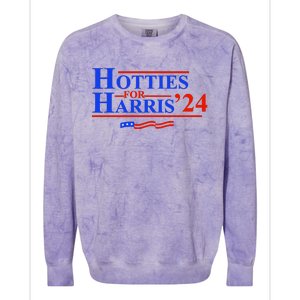 Hotties For Harris Colorblast Crewneck Sweatshirt