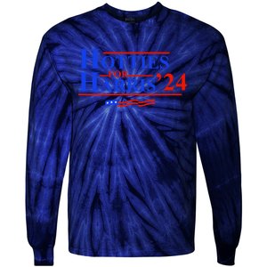 Hotties For Harris Tie-Dye Long Sleeve Shirt