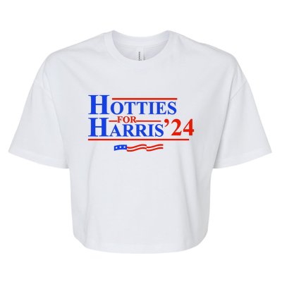 Hotties For Harris Bella+Canvas Jersey Crop Tee