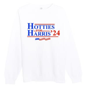 Hotties For Harris Premium Crewneck Sweatshirt