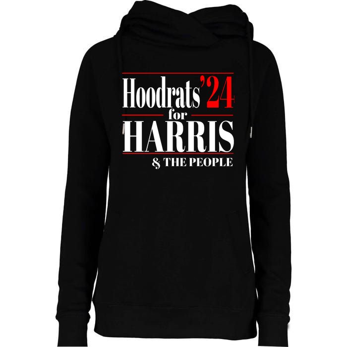 Hoodrats For Harris 2024 Womens Funnel Neck Pullover Hood