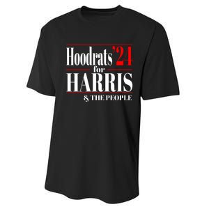 Hoodrats For Harris 2024 Performance Sprint T-Shirt